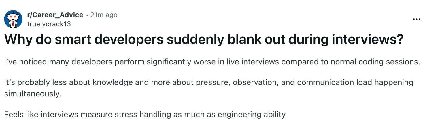 Interview Skills Matter More Than Experience for Engineers
