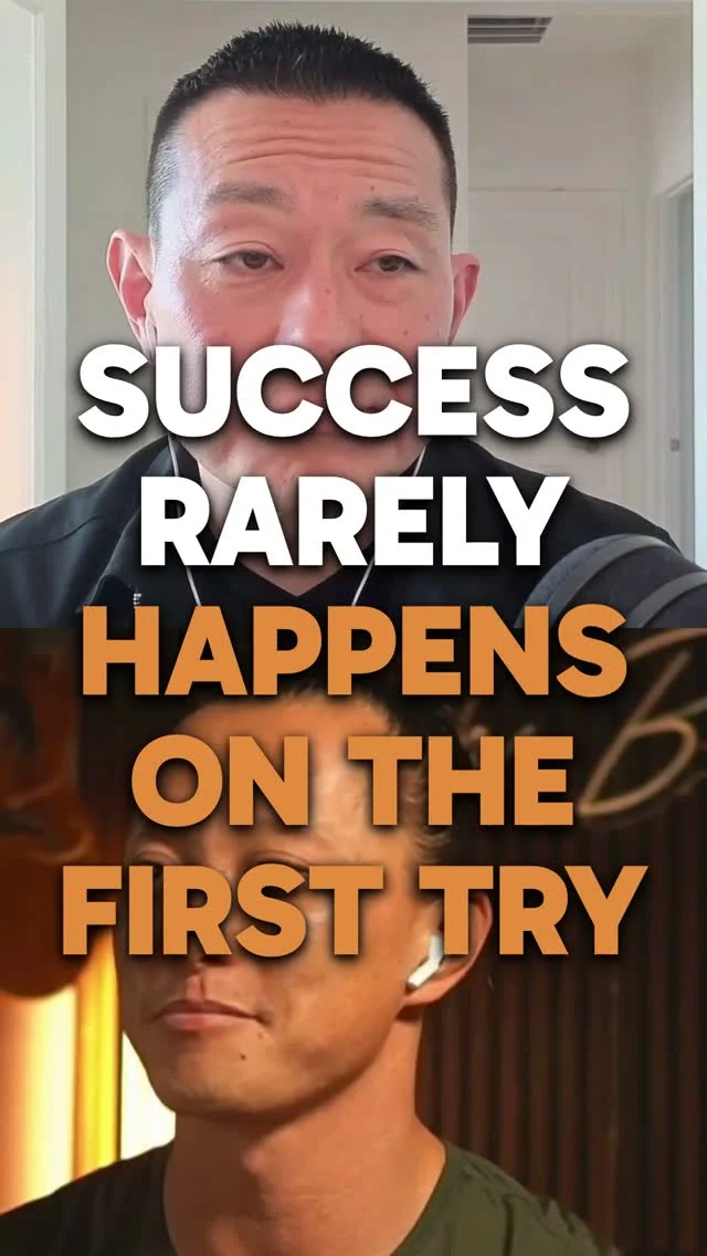 Success Hides the Dozens of Failed Attempts