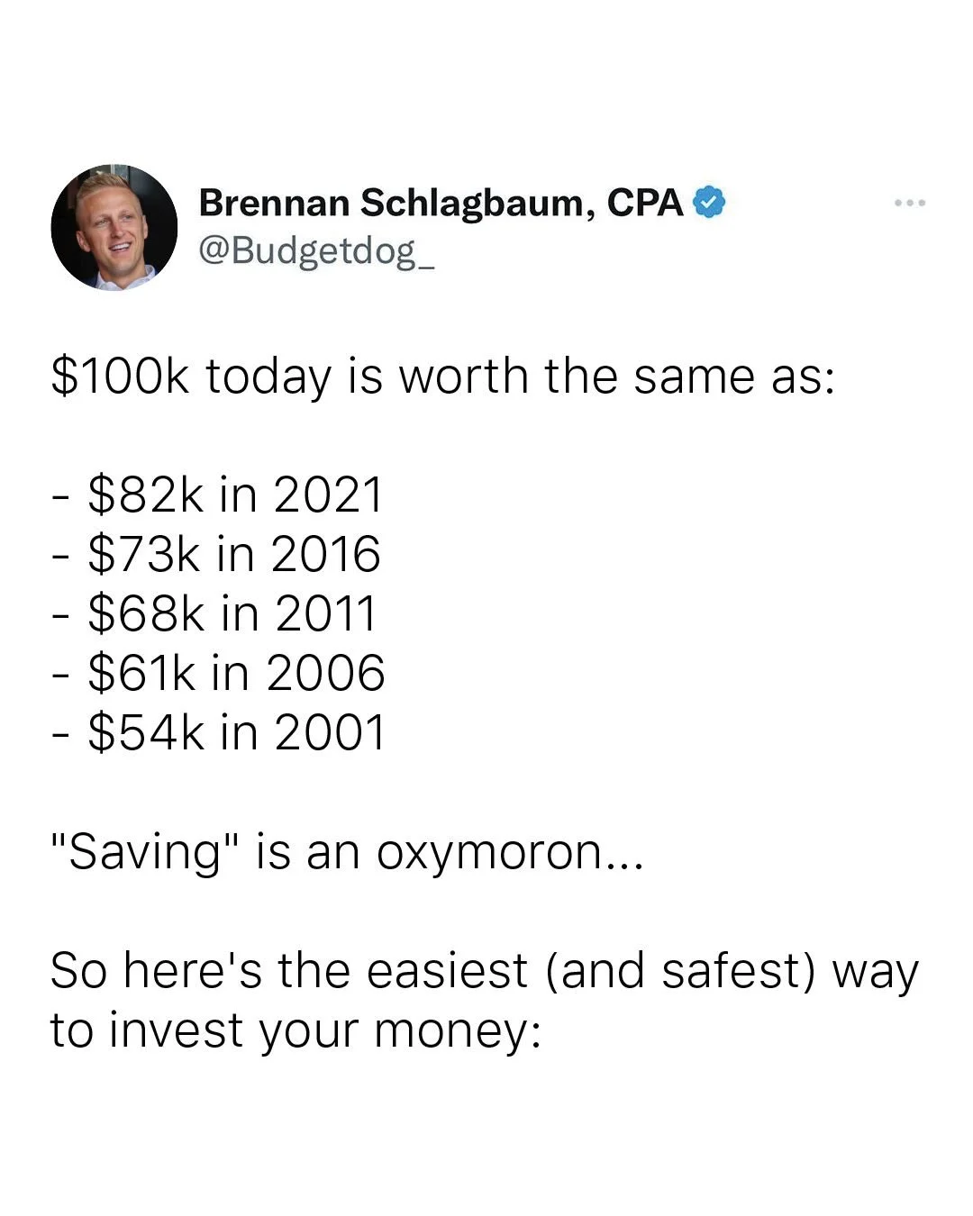 Inflation Steals Value; Invest to Protect Wealth
