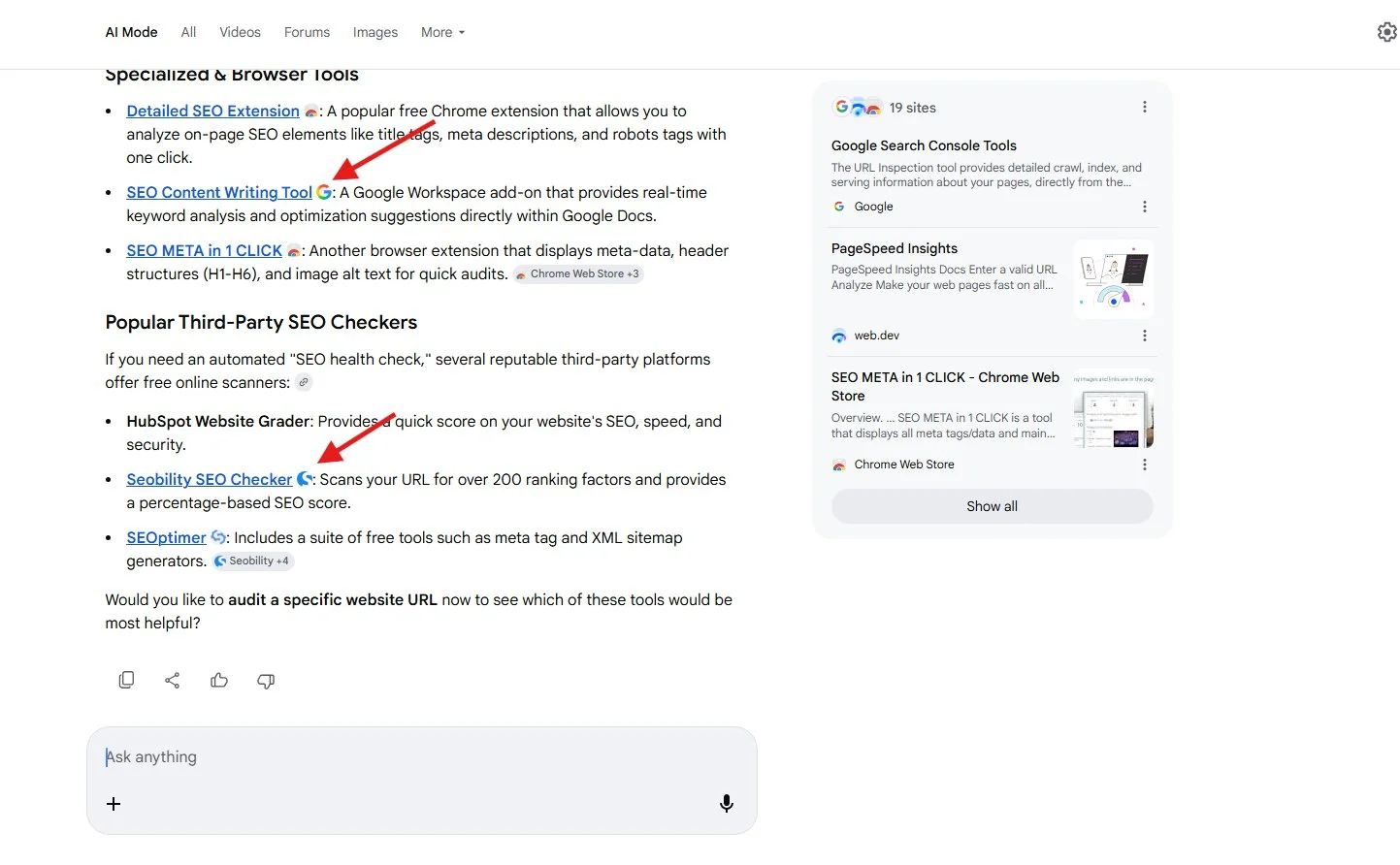 Google Trials AI Mode Favicons, Citation Links for Higher Clicks