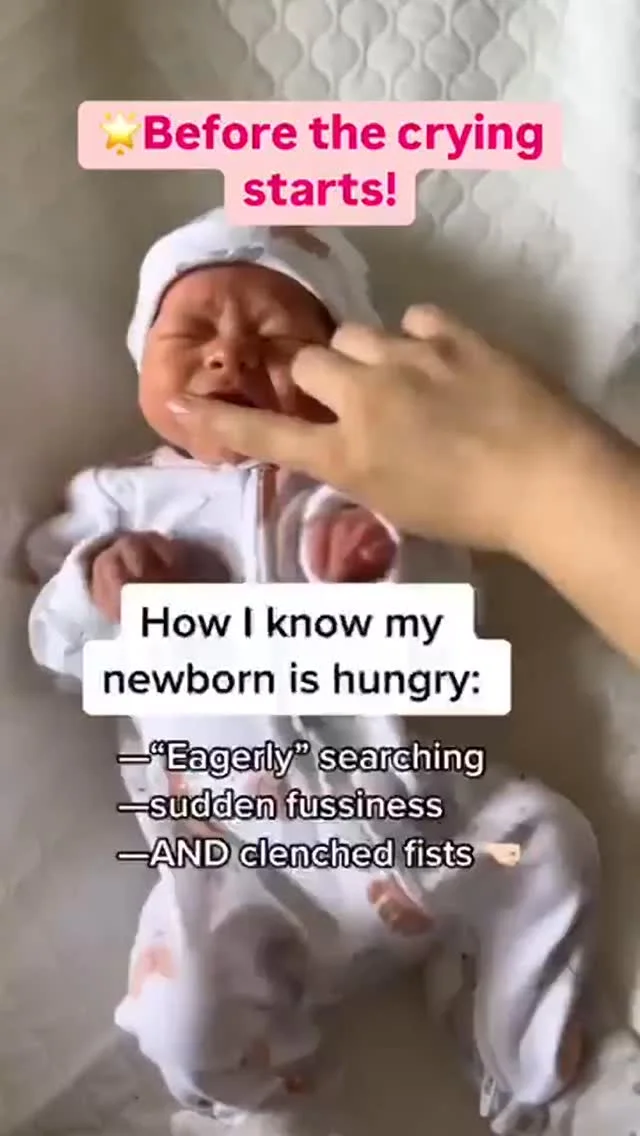 Spot Your Newborn’s Hunger Cues with Free Guide