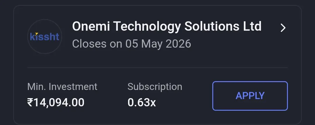 OnEMI Technology IPO Closes Tomorrow – Final Decision Ready