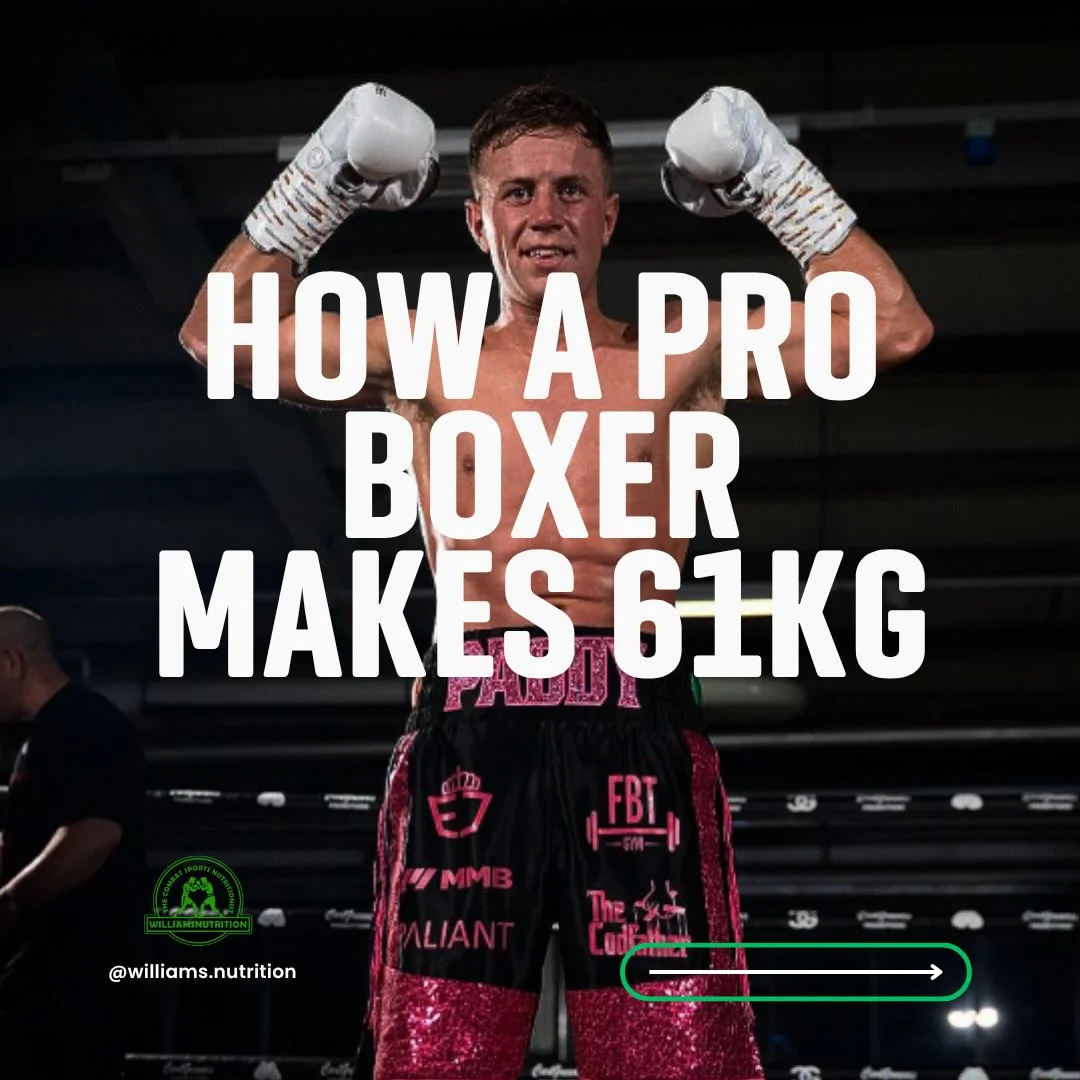 Pro Boxer Hits 61kg with Smart Nutrition and Training