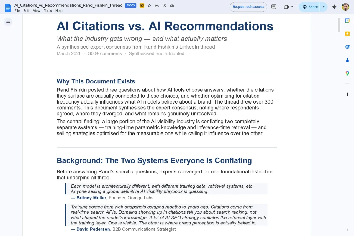 AI Citation Studies Mislead; True Meaning Clarified