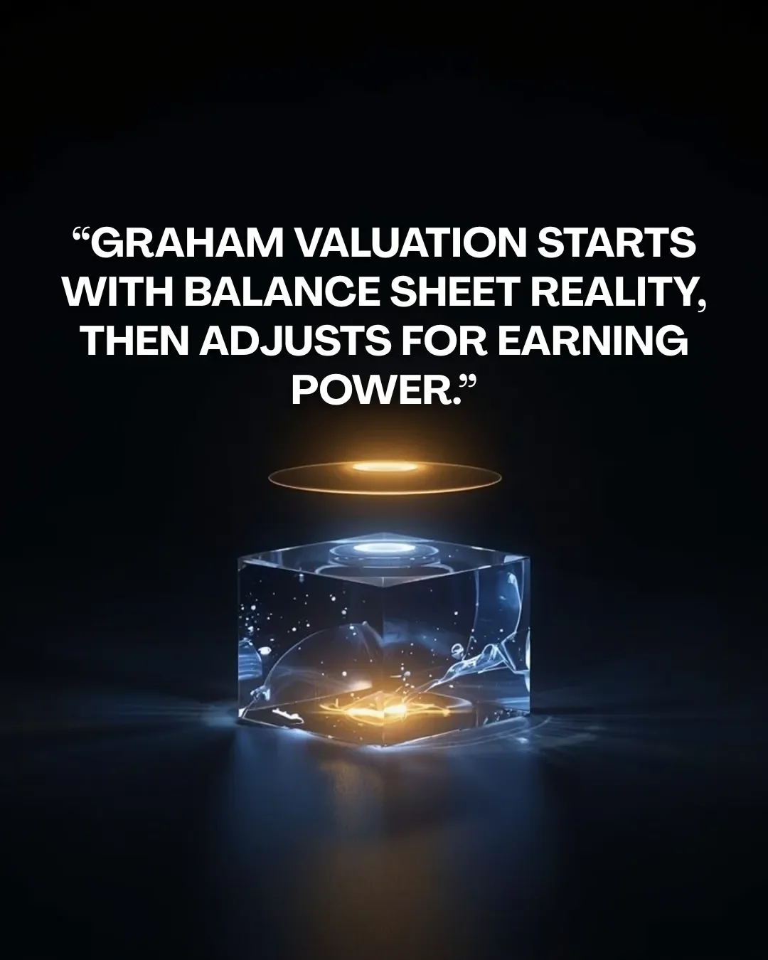 Start Valuation with Balance Sheet, Not Earnings