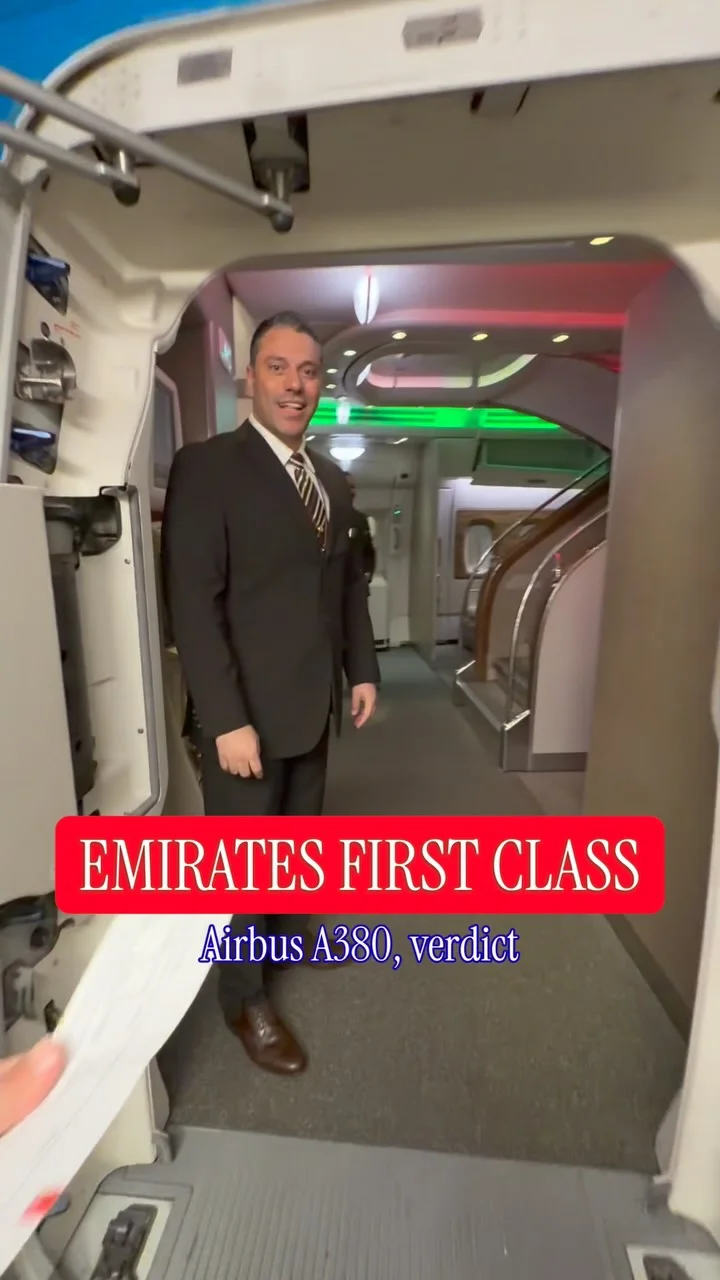 Emirates A380 First Class Luxury for 109k Points