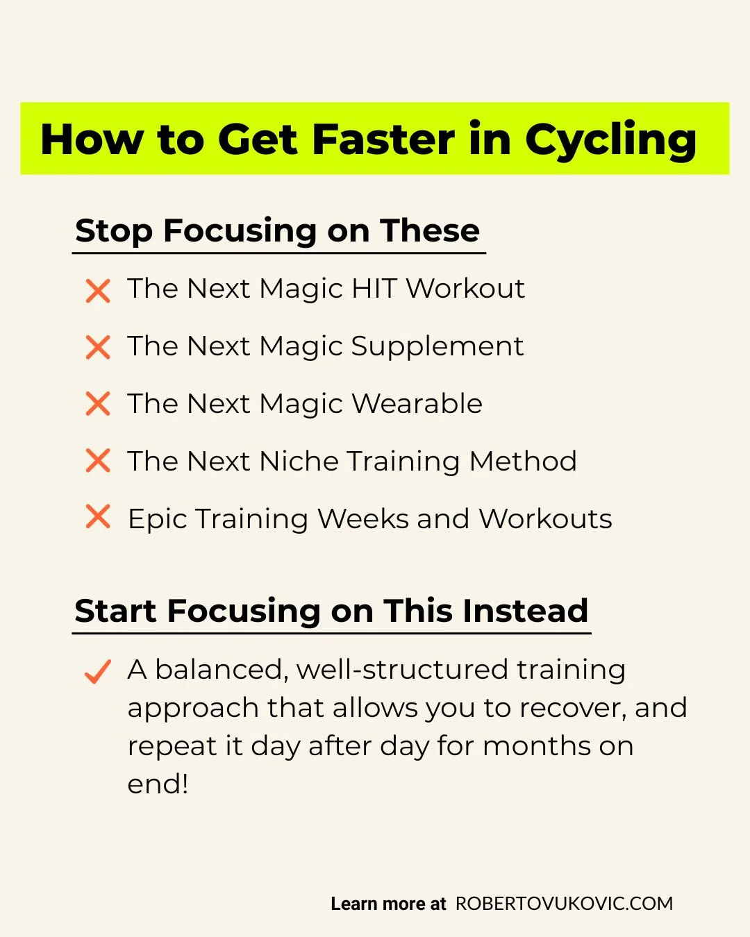 Master Basics First: Intensity, Consistency, Nutrition, Sleep