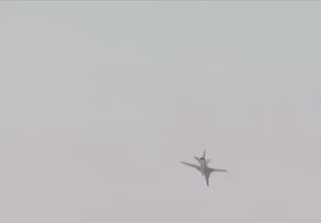 Russian Tu-22M3 Bomber Crashes in Training, Crew Ejects Safely