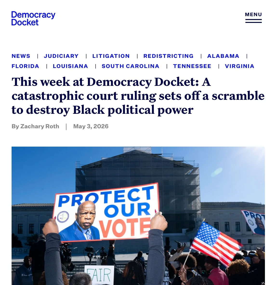 Supreme Court Undermines Voting Rights—Choose Media Reflecting Your Values