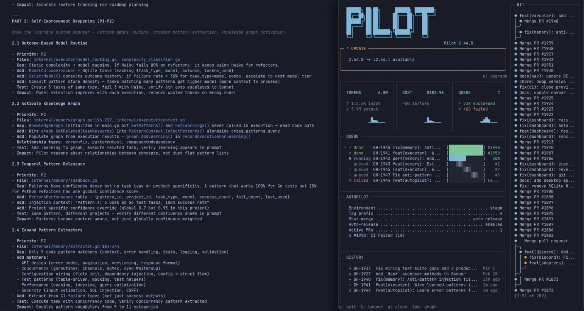 Pilot Continuously Learns, Optimizing PR Pipelines Automatically