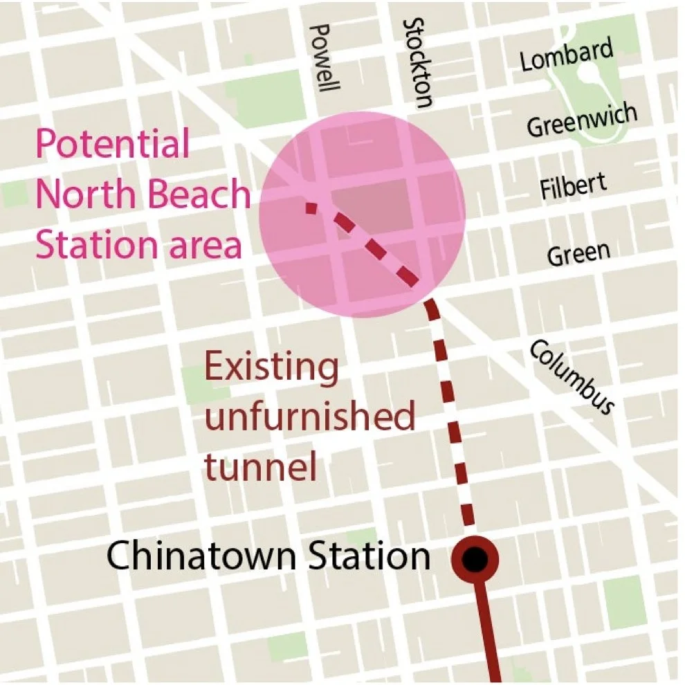 Muni Plans North Beach Subway Extension, Calls for More Lines