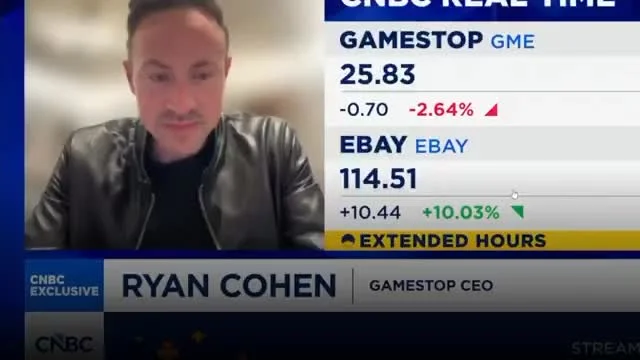 GameStop CEO Can’t Justify $56B eBay Bid