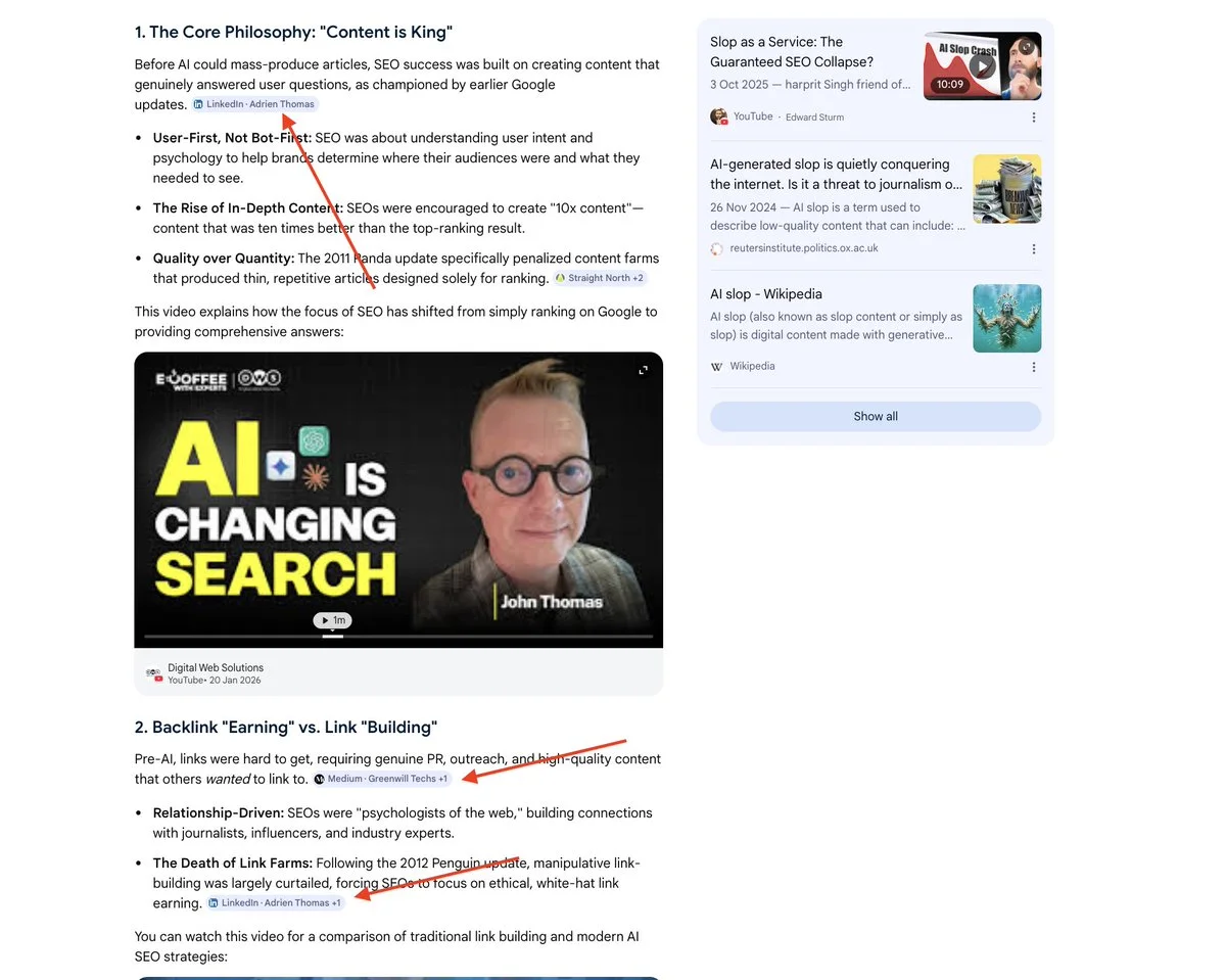 Google AI Overviews Now Display Author Names