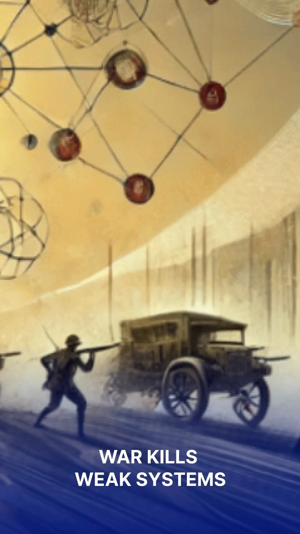 War Rewards Speedy Adaptation, Not Rigid Structures
