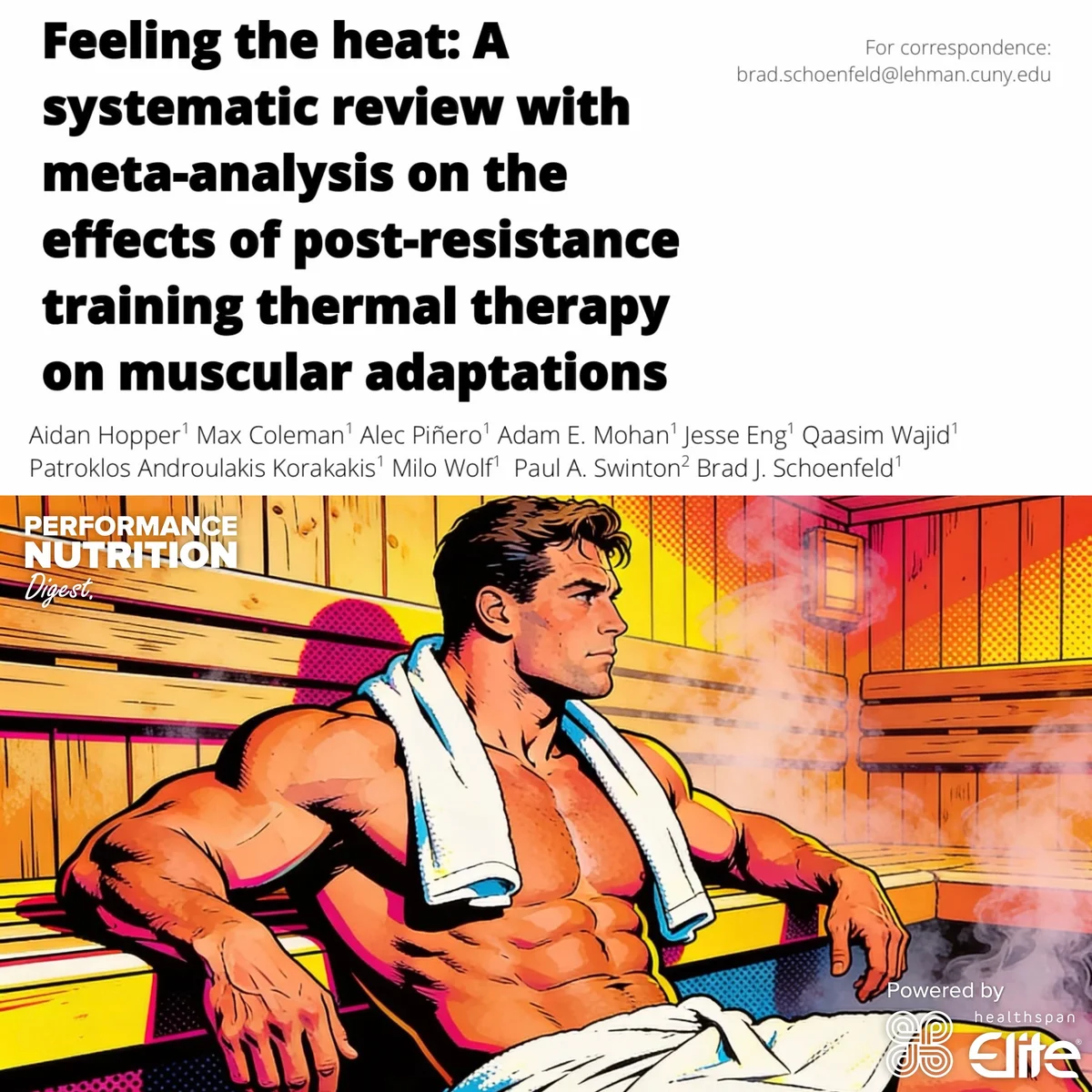 Post‑Workout Heat Boosts Strength and Hypertrophy Gains