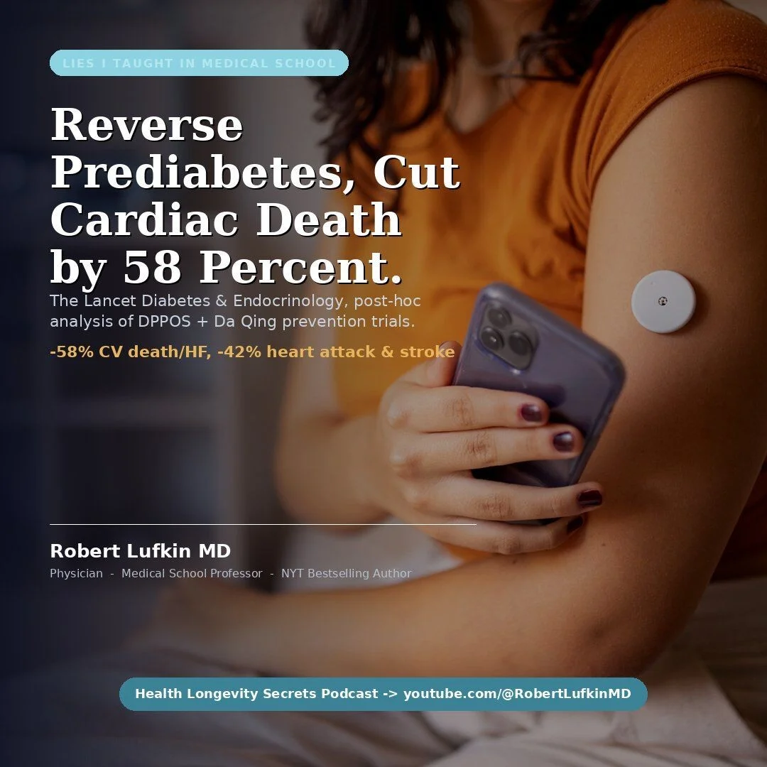Reversing Prediabetes Cuts Cardiovascular Death Risk By