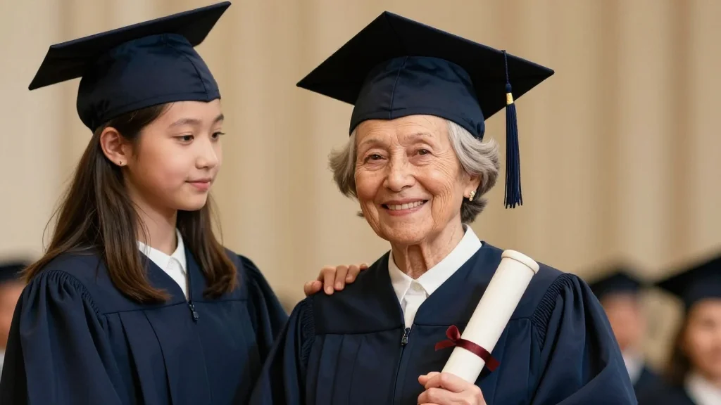 75-Year-Old Peggy Moore Earns Degree After 46-Year Hiatus, Inspiring Lifelong Learning