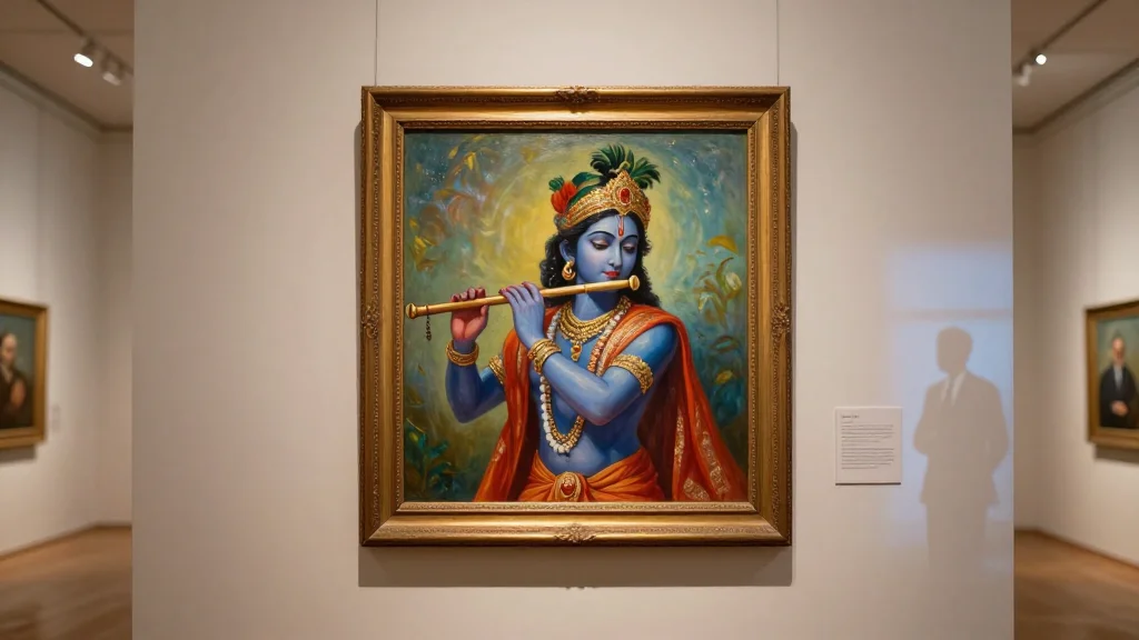 Andhra Pradesh CM Revanth Reddy Opens Krishna Consciousness Art Exhibit in Hyderabad