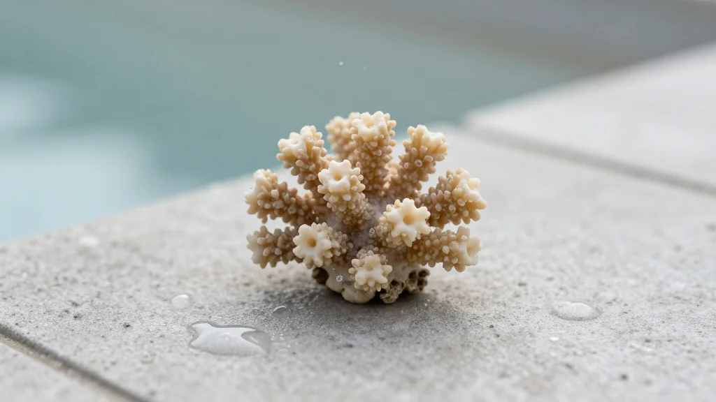 Alkaline Cement Tiles Boost Baby Coral Survival From 12% to 52%