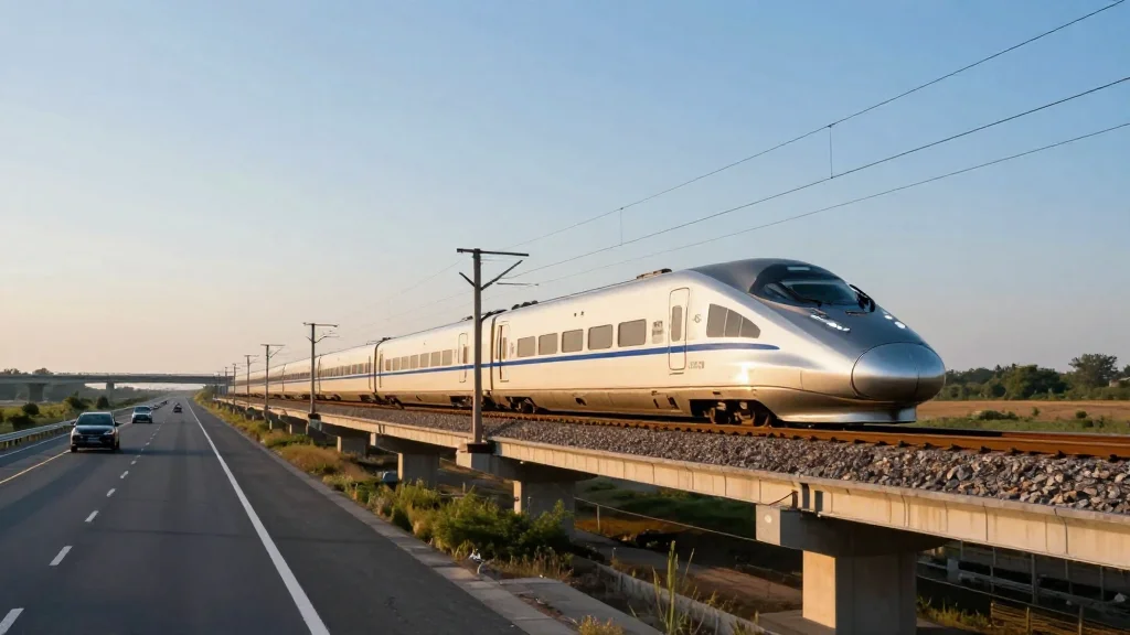 China's High-Speed Rail Mirrors U.S. Interstate Ambition