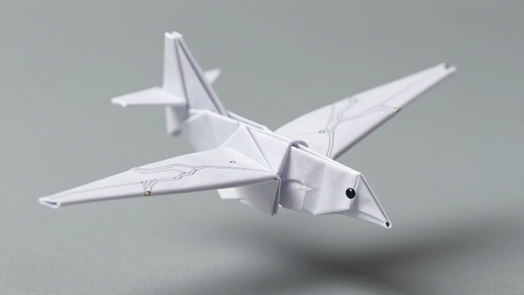 Origami-Inspired Robot Built From Printable Polymers Uses Electric Current to Move