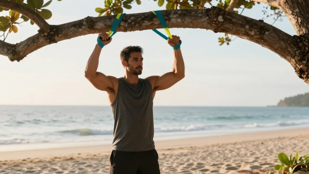 You Can Train Anywhere: Bob Merkh's Complete Band Workout Guide