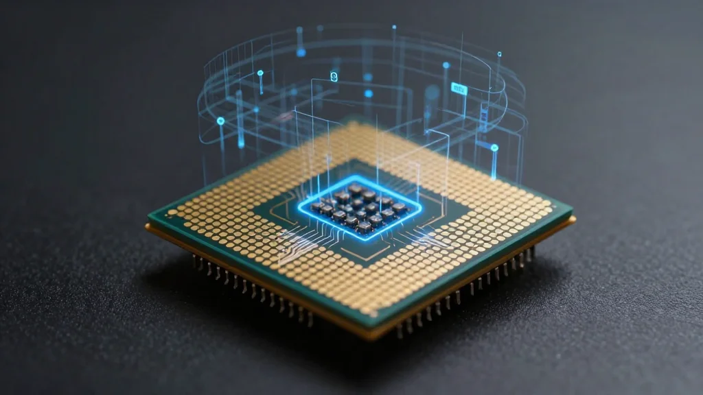 Small Quantum Computers Show Exponential Memory Advantage for Machine Learning