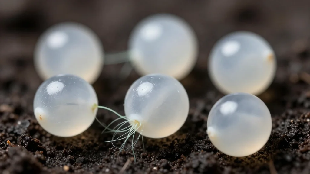 Biopolymer Beads Extend Fungus Bioinsecticide Shelf Life and Release