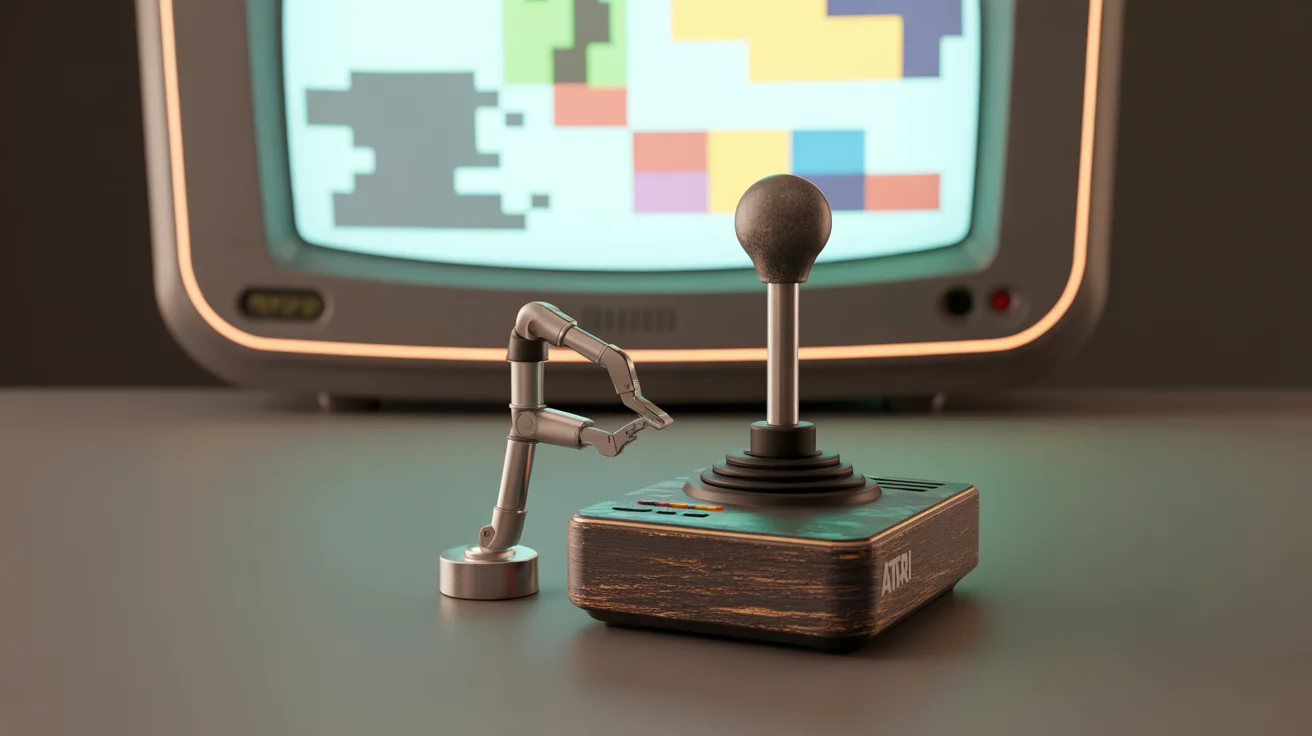 Baseline Agent Outperforms Standard Algorithms in Physical Atari Replication