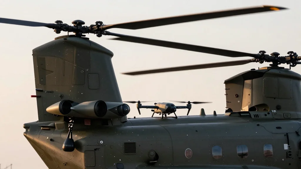 Chinook Upgrades Enable Drone Deployment Despite Constraints