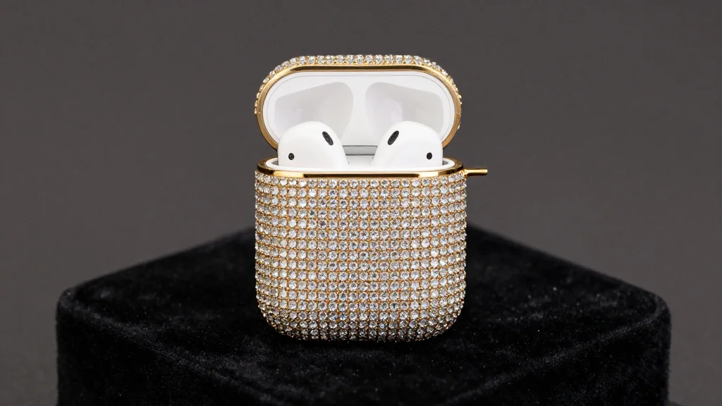 Hong Kong’s Chow Tai Fook Jewelry Group Unveils $115,000 Gold AirPods Case for China’s Ultra-Rich