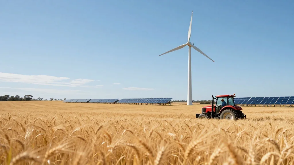 From Wool, to Cropping, to Solar: How Renewable Energy Can “Grow the Agricultural Pie”