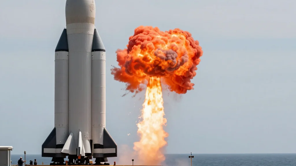 Rocket Goes Boom; so Do Moon Plans