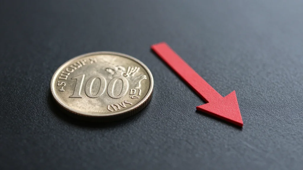 KOSPI Plunges to Its Steepest Drop Since 2008