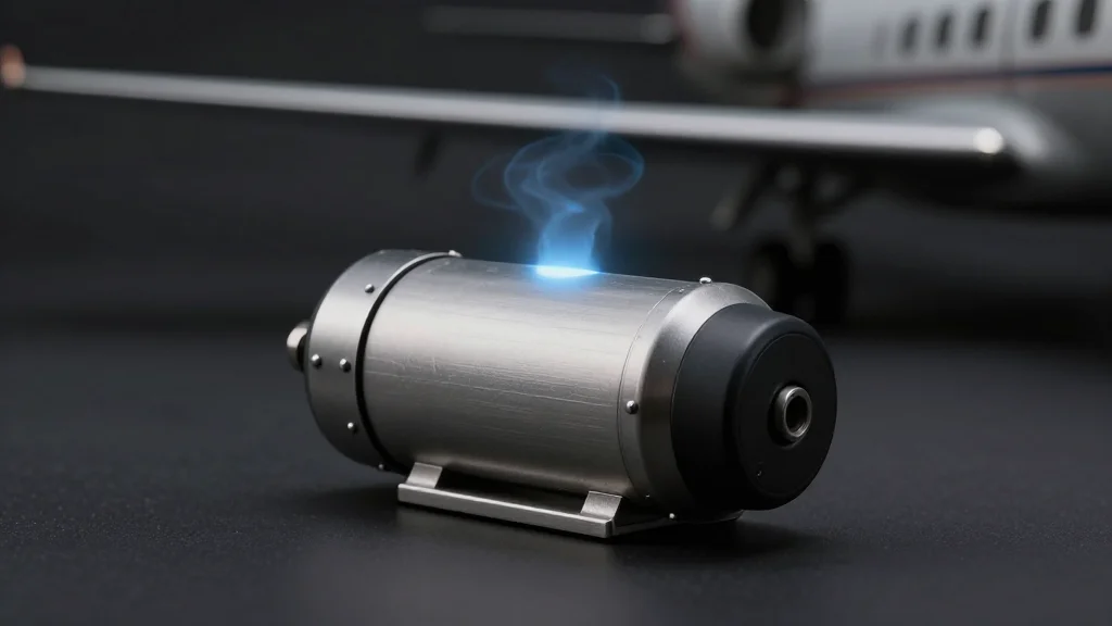 Lightweight 8 kW/Kg Motor Powers Hydrogen Hybrid Aircraft