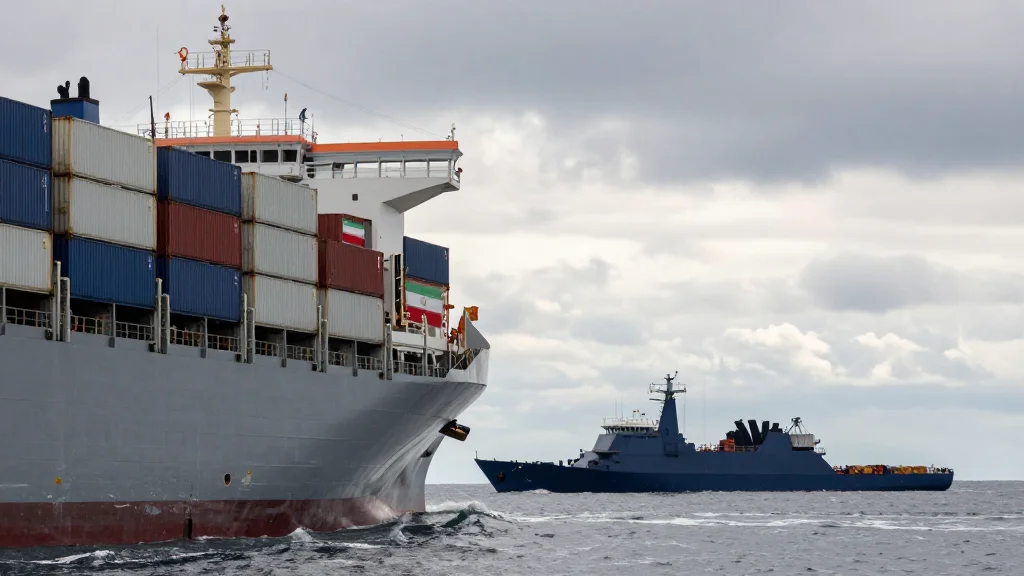 Shot at Iranian‑flagged MV Touska: Clearly Hostile Act