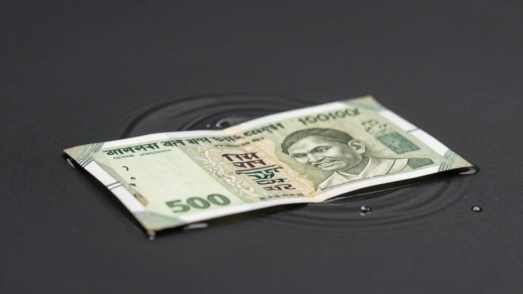 Indian Rupee Hits Record Low of 95.31 per Dollar Amid Market Turmoil