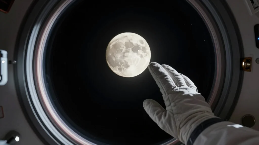 Astronaut Spots Shrinking Moon, Mission Control Jokes About Comeback
