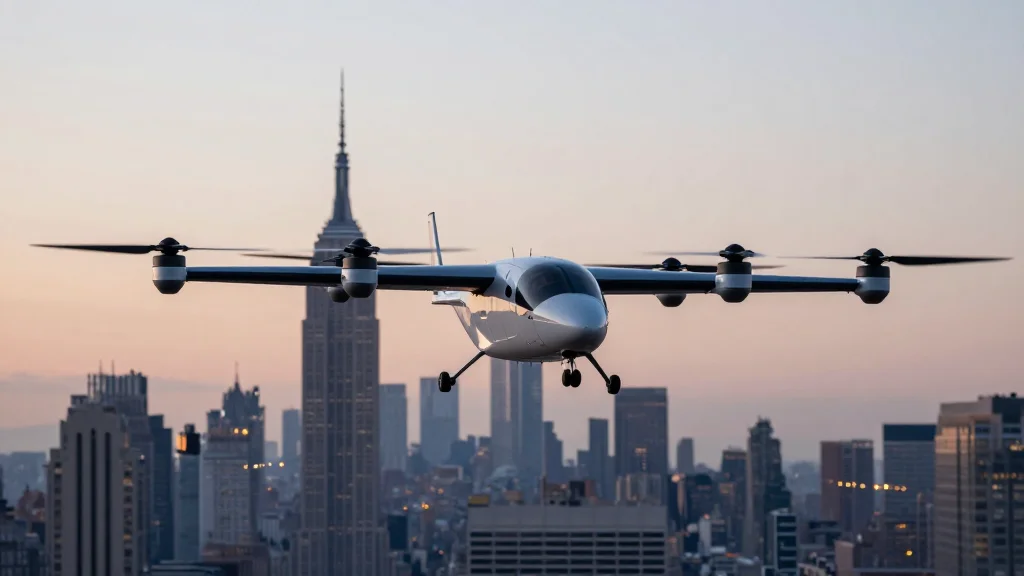 Joby Aviation Completes First Point‑to‑point eVTOL Air‑taxi Flight in New York