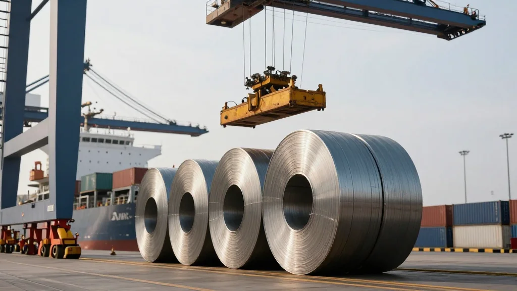 China's Steel Exports Dip to 2023 Low After 2025 Record