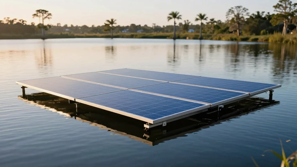 Florida DOT Leases Stormwater Ponds for Floating Solar