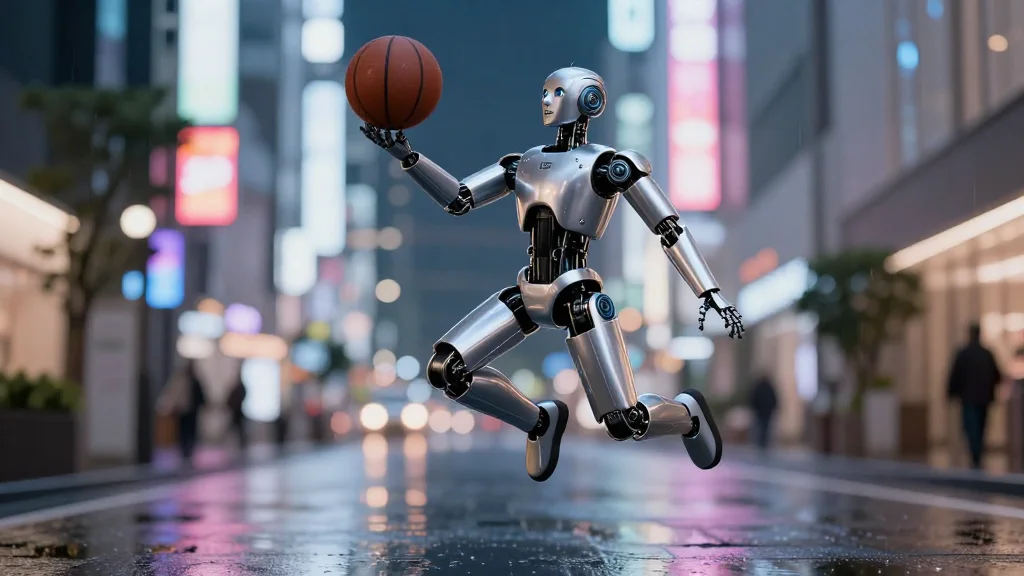 Humanoid Robot Sketball Star Set to Wow Japan