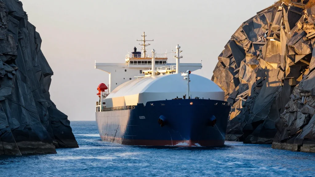 Hormuz Shutdown Cuts 20% LNG, Hits Growth Markets