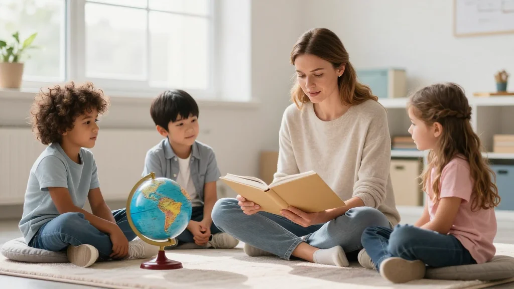 Need Kid-Friendly Linear Story for Grade 2 Talk