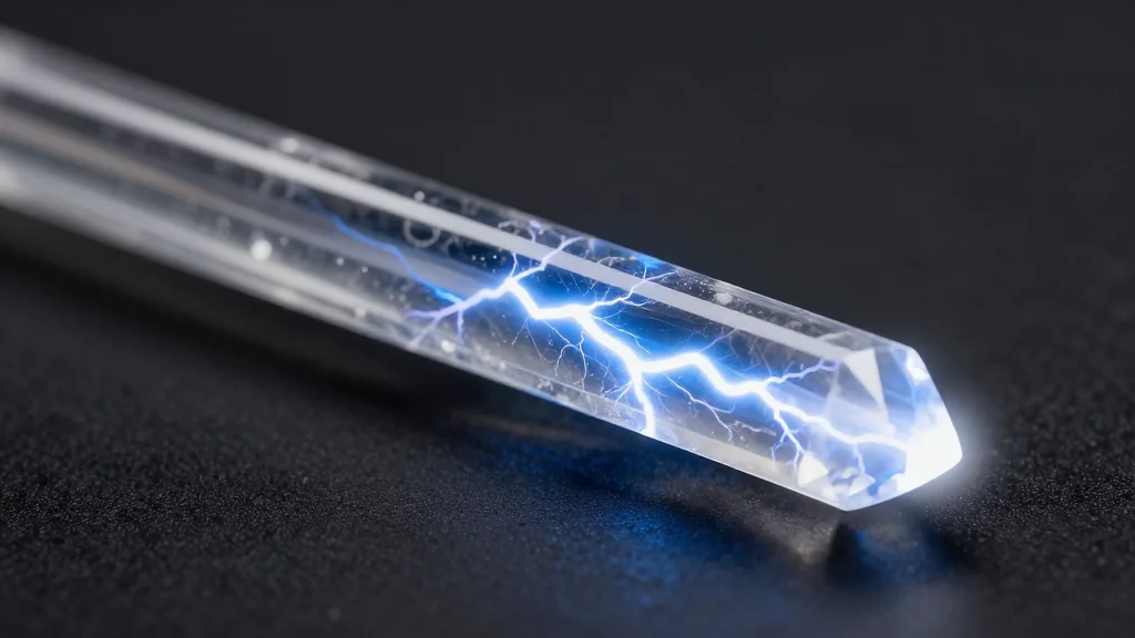 Mimicking Lightning in a Dielectric