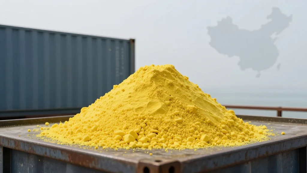 India Could Limit Sulphur Exports as Supplies Tighten, Sources Say