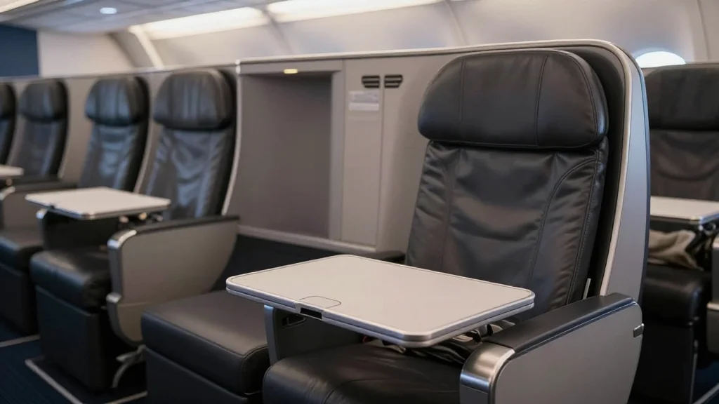 United's Seats so Cramped, Tray Tables Get Belly Cutouts