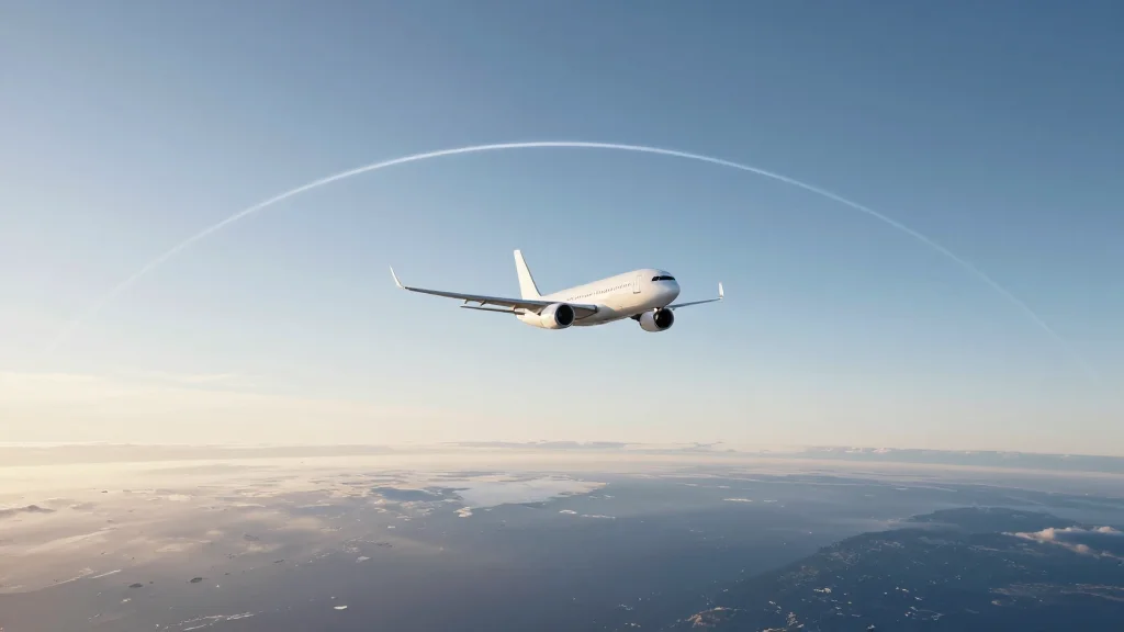 Great Circle Routes Are Shortest, Not Just Over Alaska