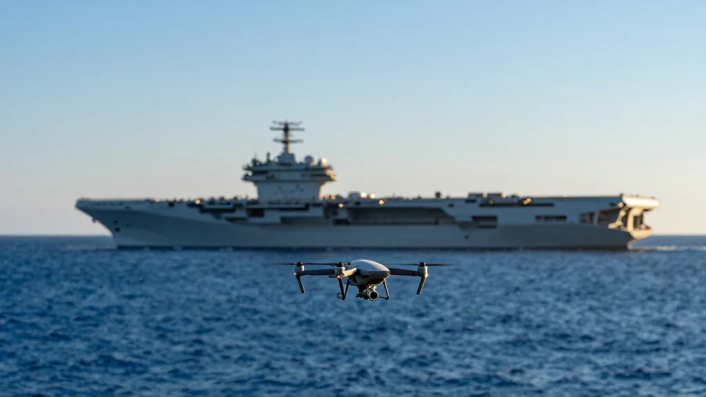 Drones Force New Carrier to Stay Offshore, Not Gulf