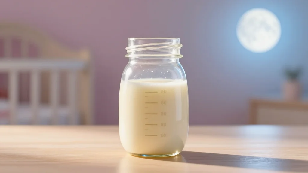Label Pumped Milk by Time for Better Sleep